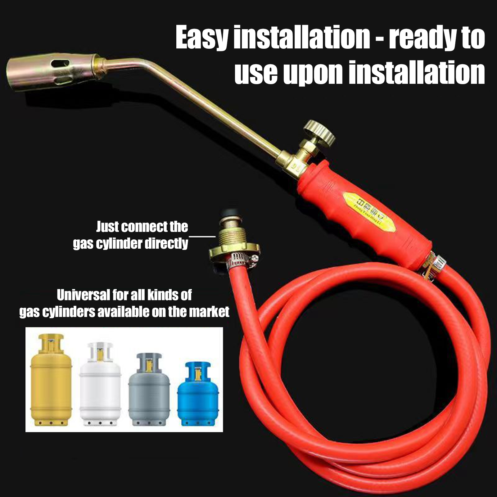 Camping Cooking Gas Stove - Outdoor Camping Burners Portable Manual Igniter