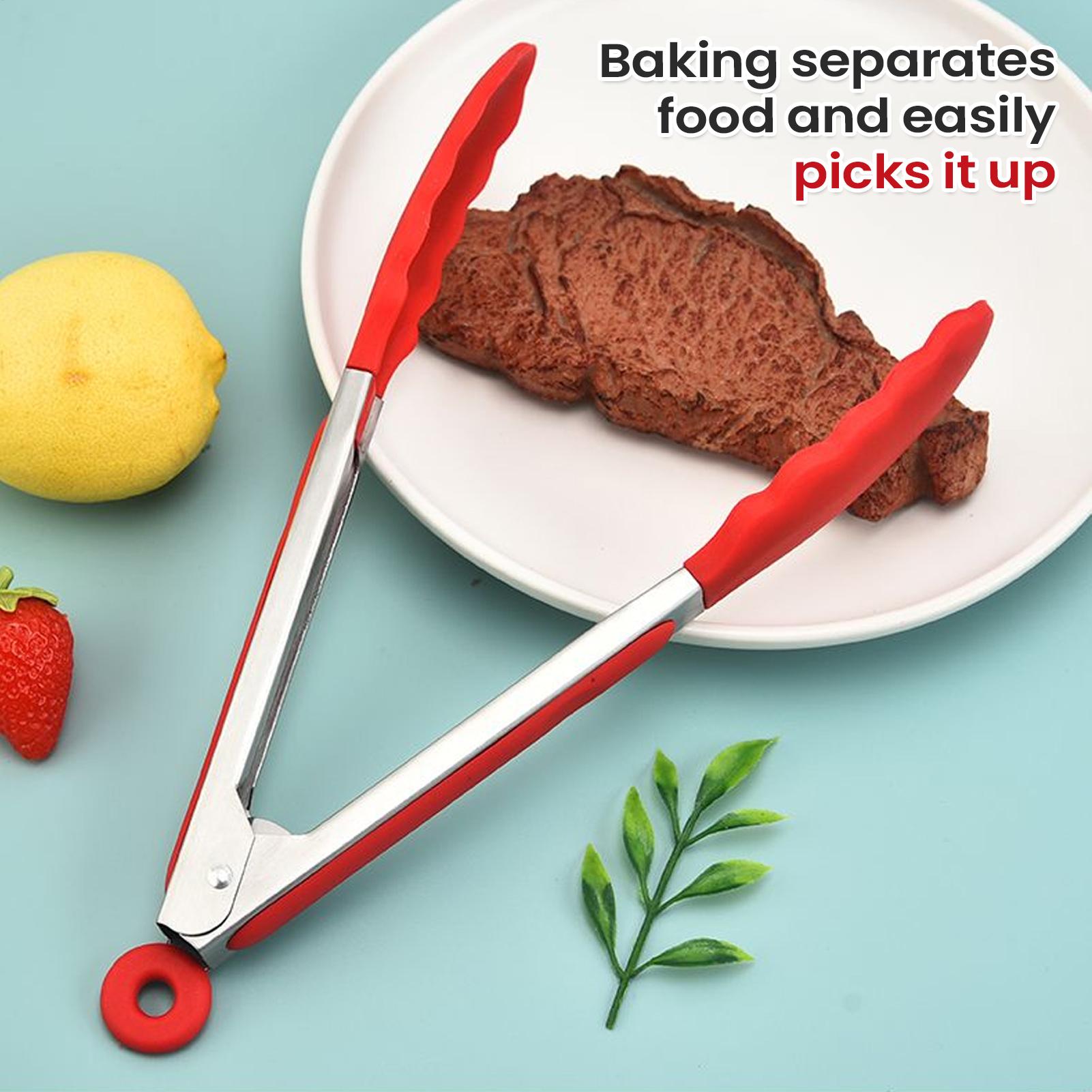 Camping Cooking Tips - Tongs For Grilling 3 Pieces Locking