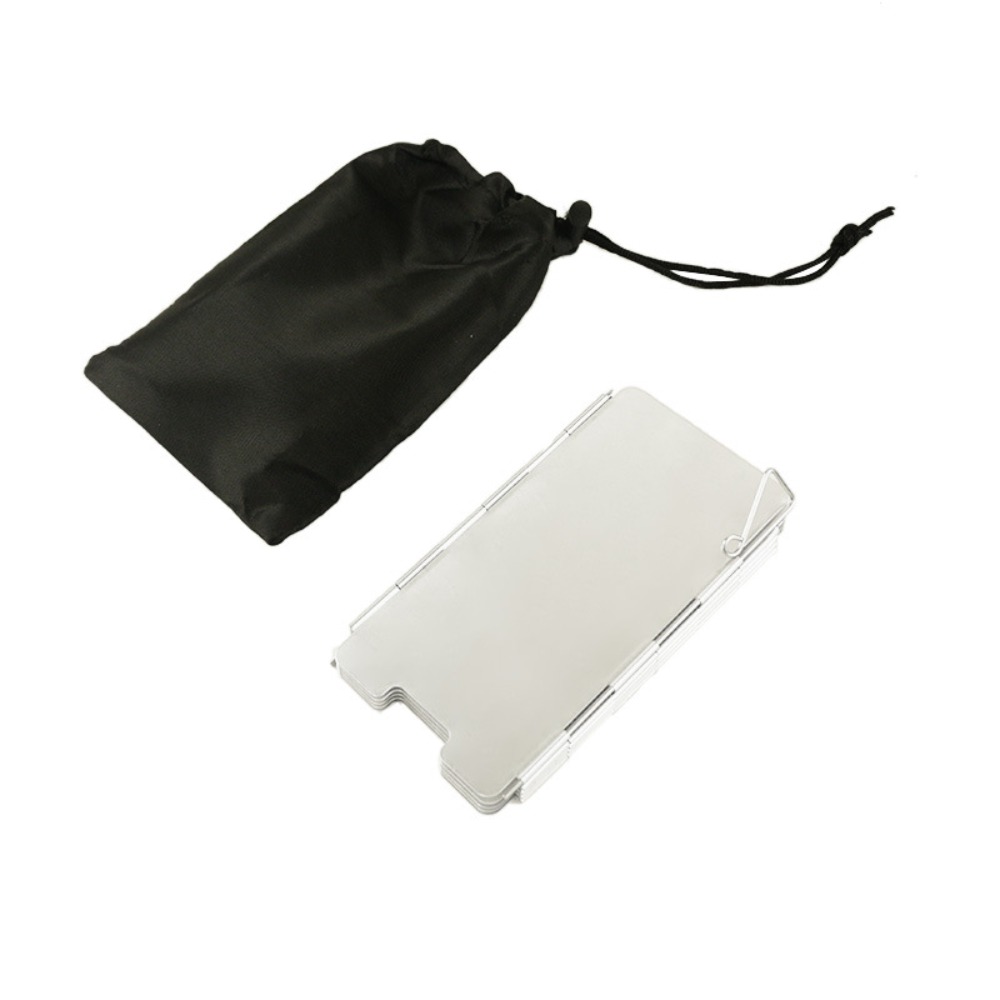 Camping Cooking Multi Tool - 9 Plates Camping Cooking Wind Shield