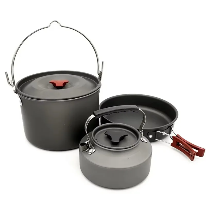 High Quality Outdoor Lightweig - Quality Camping Cooking Set のレビューと価格