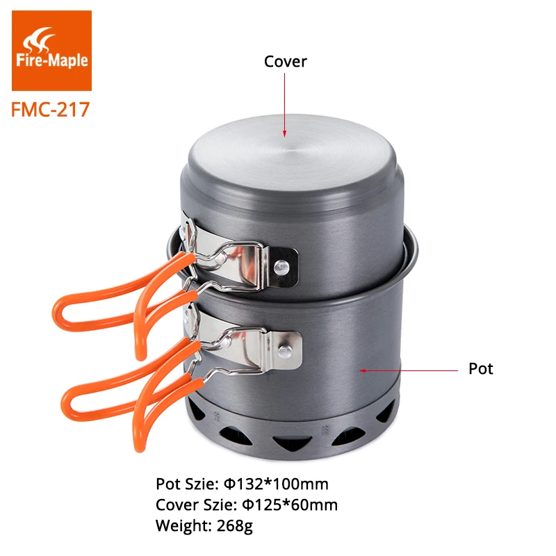 Fire Maple Camping Cookware Se - Camping Cooking Pan Set のレビューと価格