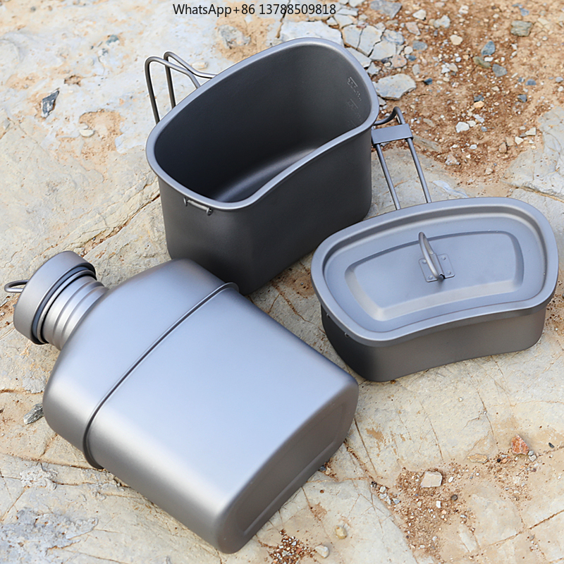 Outdoor Camping Titanium Drink - Camping Cooking Essentials Kit のレビューと価格