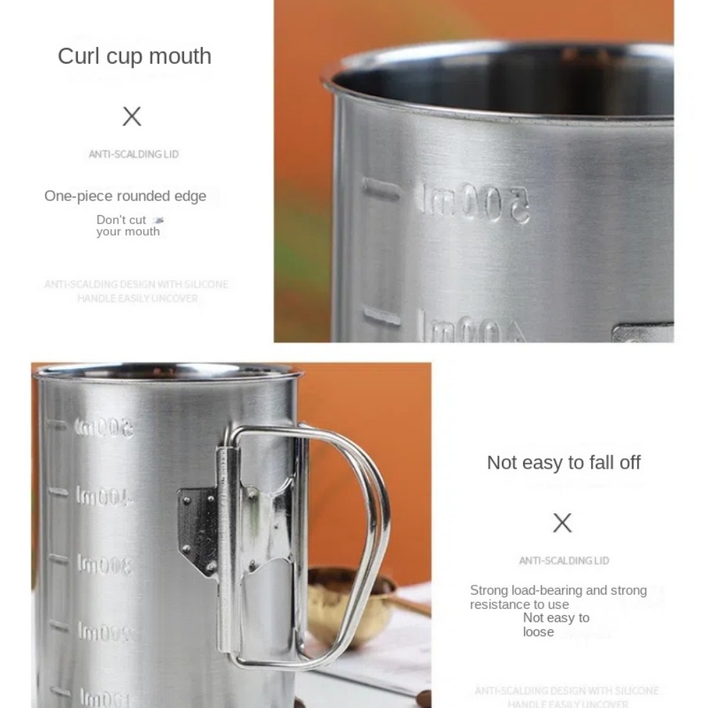 Outdoor Stainless Steel Campin - Camping Cooking Mug のレビューと価格