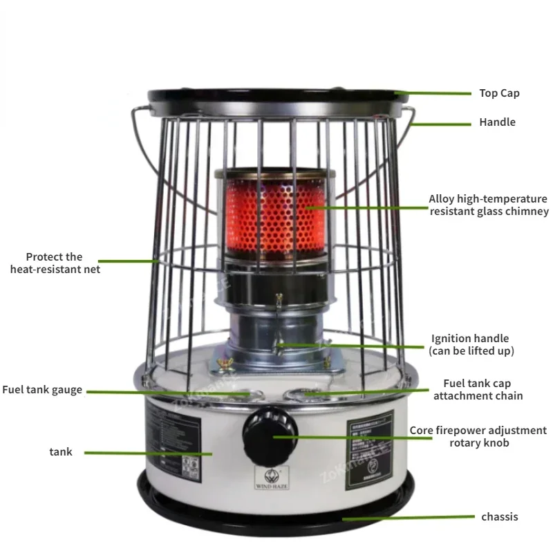 6L Portable Kerosene Stove Hea - Camping Cooking Tips のレビューと価格