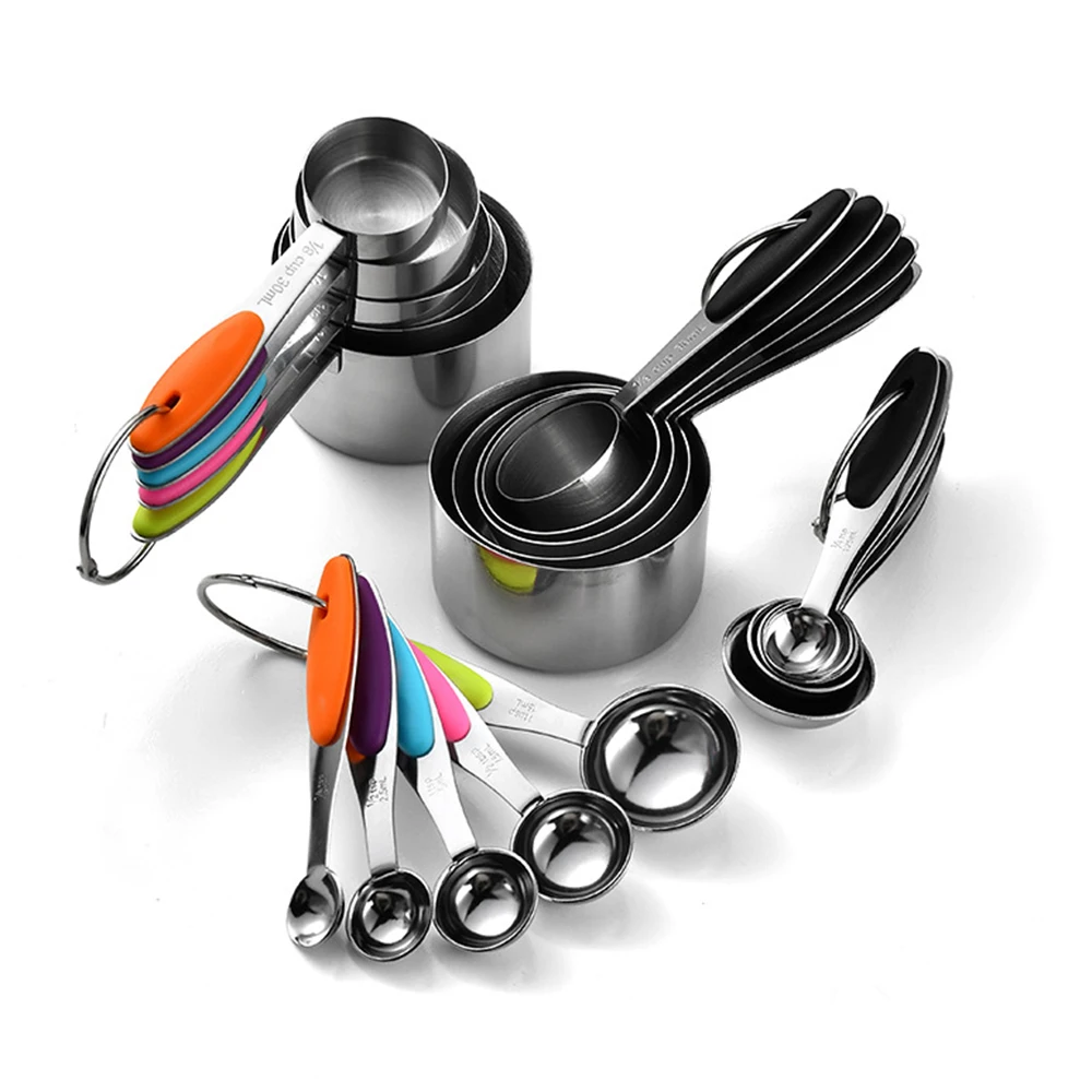 5/10Pcs Stainless Steel Measur - Camping Cooking Pan Set のレビューと価格