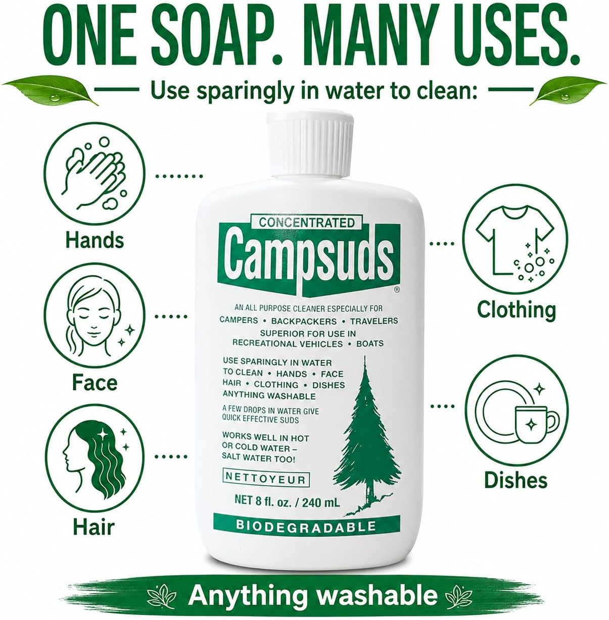 Biodegradable Camp Soap for Di - Biodegradable Soap Camp のレビューと価格