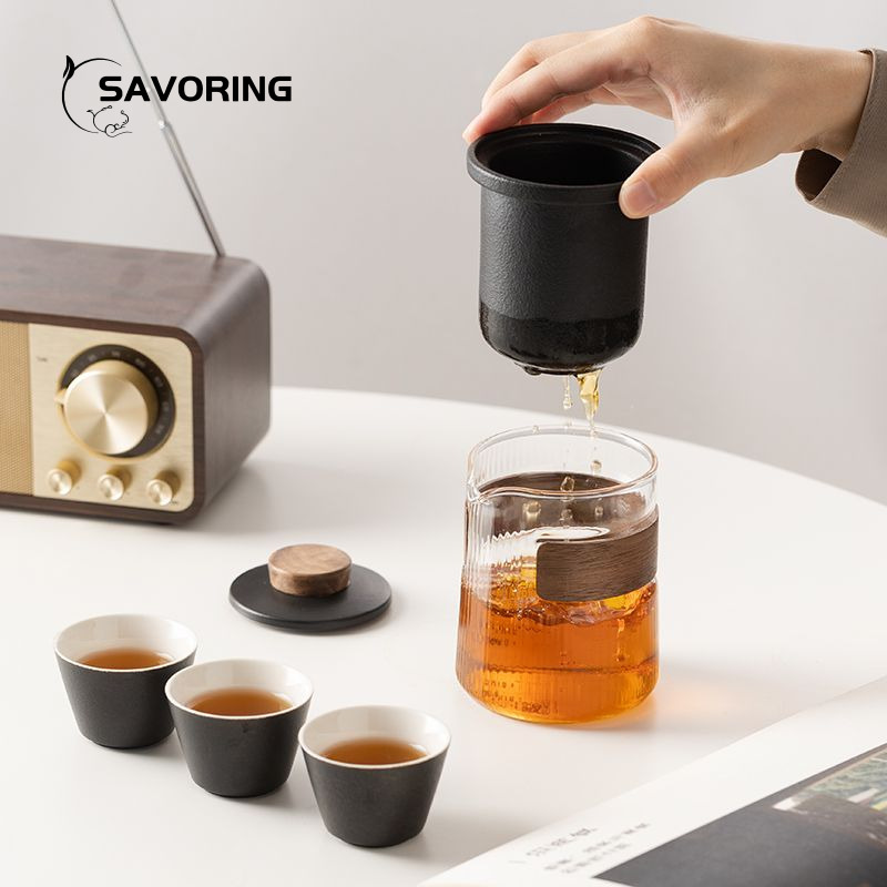 Simple Chinese Ceramic Tea Set - Camping Cooking Pan Set のレビューと価格