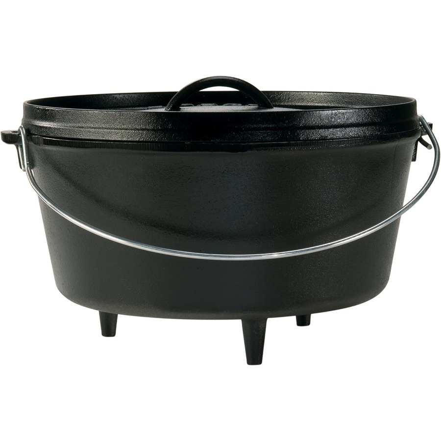 8 Quart Pre-Seasoned Cast Iron - Camping Cooking Handle のレビューと価格