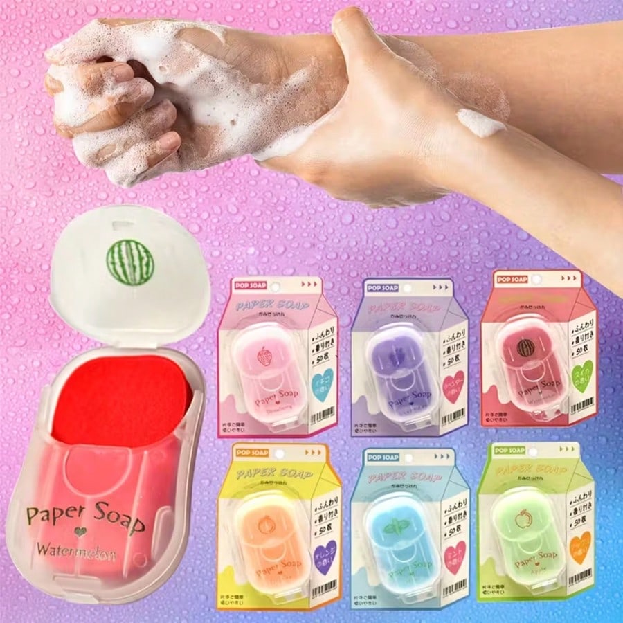Portable Disposable Paper Soap - Biodegradable Soap Camp のレビューと価格