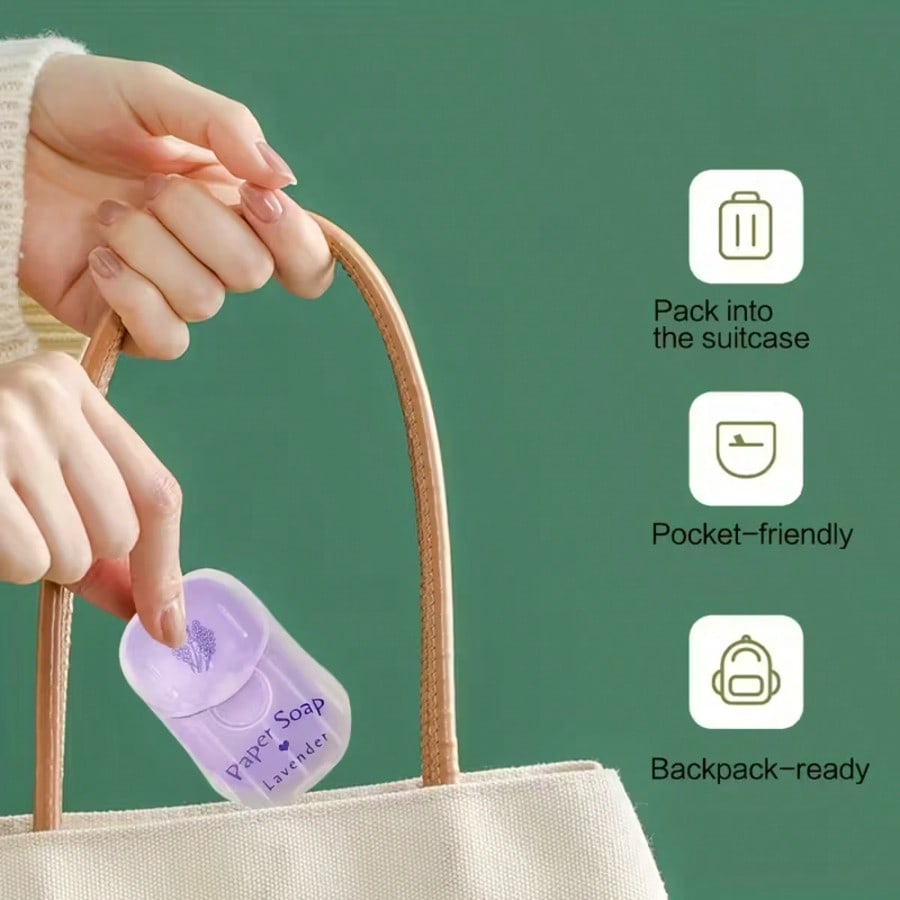 Portable Disposable Paper Soap - Biodegradable Soap Camp のレビューと価格