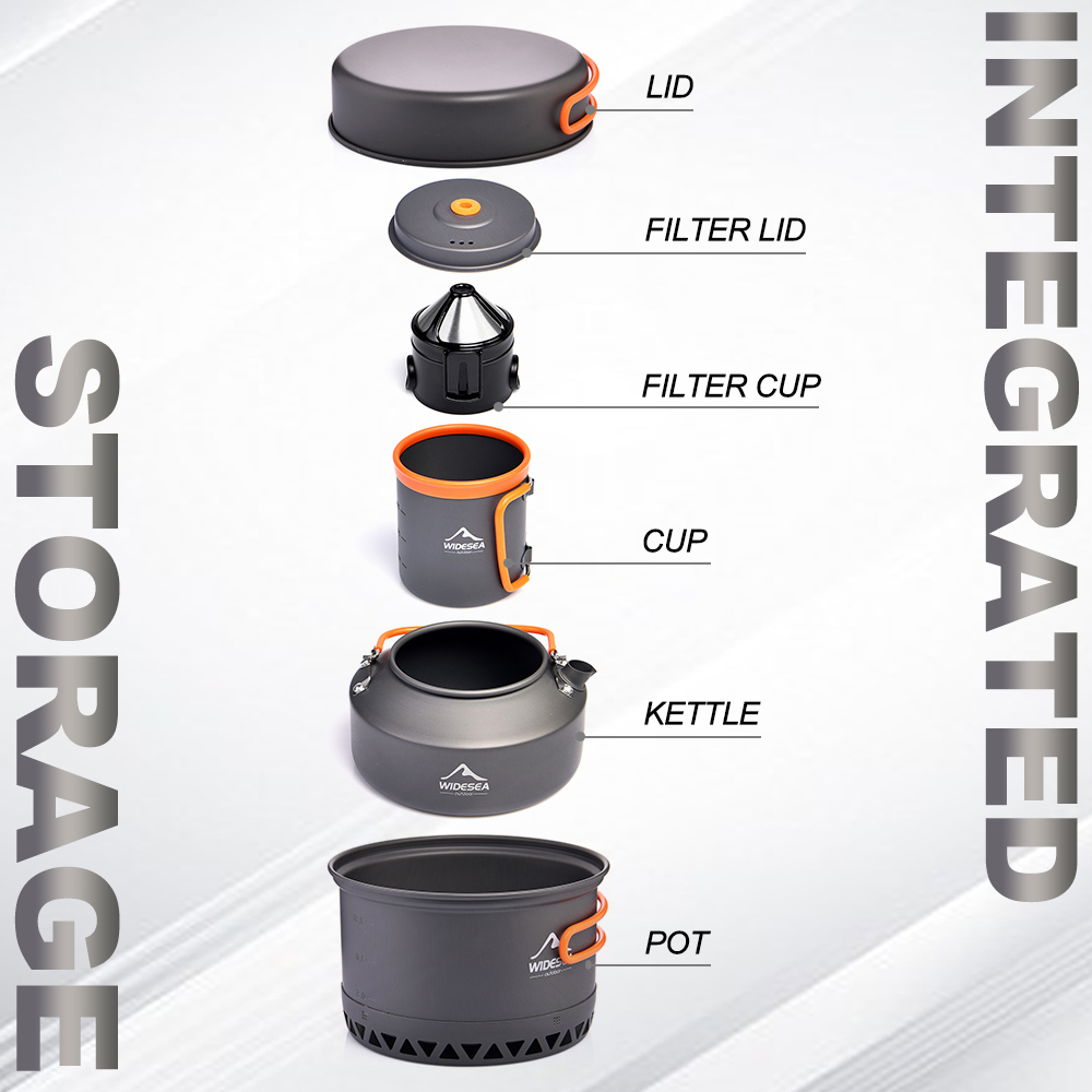 Camping Tableware Outdoor Cook - Camping Cooking Pan Set のレビューと価格