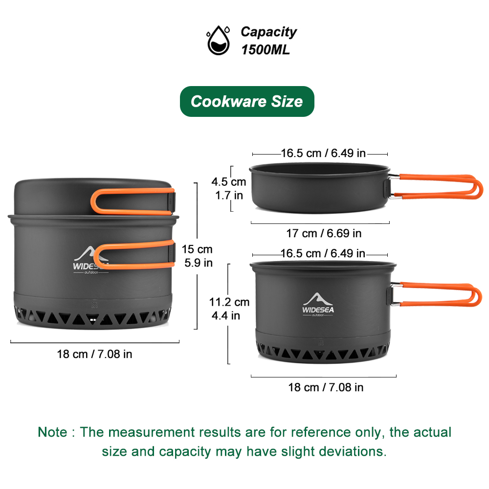 Camping Tableware Outdoor Cook - Camping Cooking Pan Set のレビューと価格
