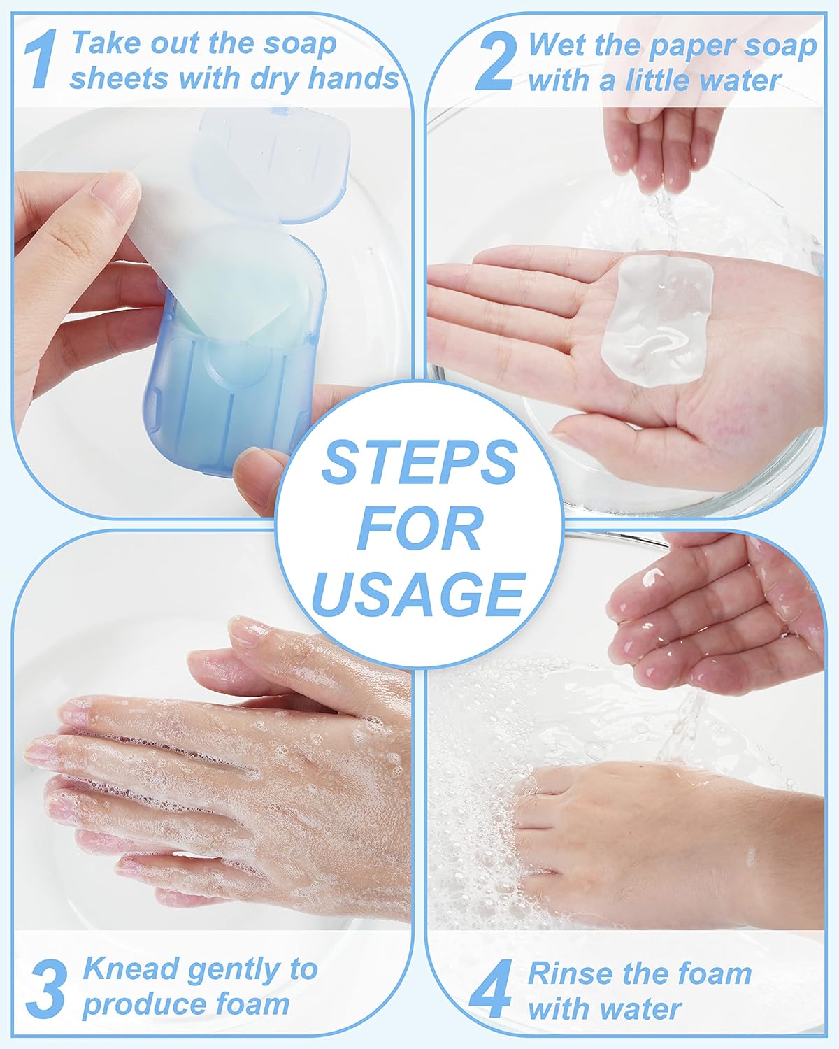 5/10/20 Boxes Scented Hand Soa - Biodegradable Soap Camp のレビューと価格