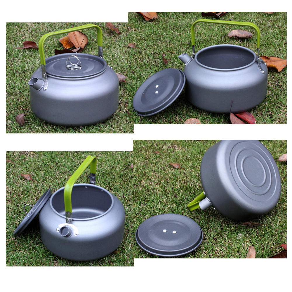 Portable Outdoor Water Kettle  - Camping Cooking Pan Set のレビューと価格