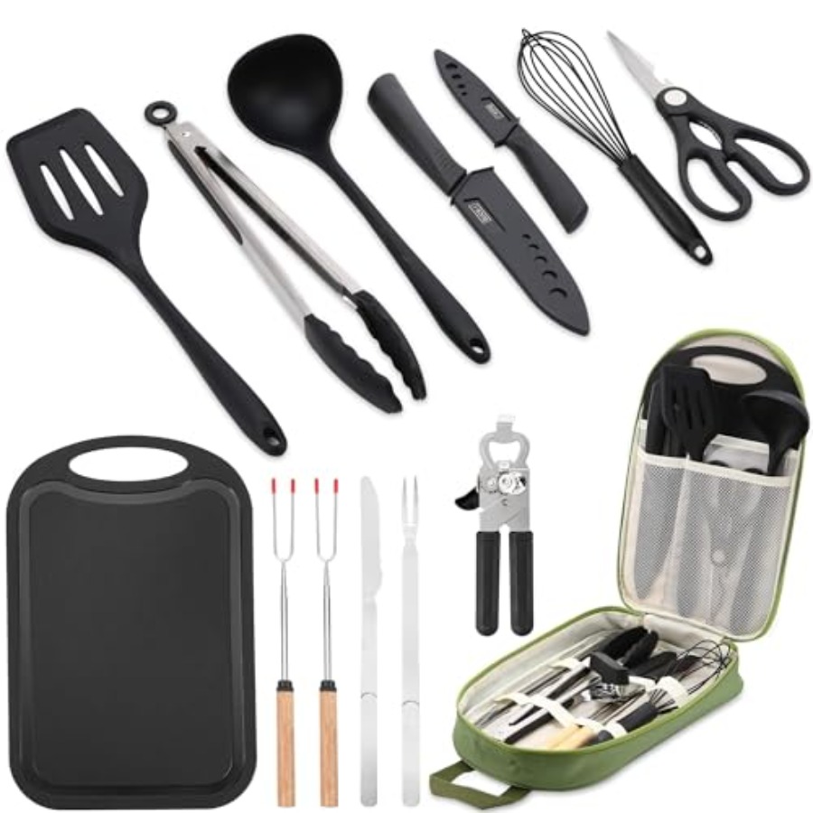 Camping Essentials Cookware Co - Camping Cooking Kit のレビューと価格