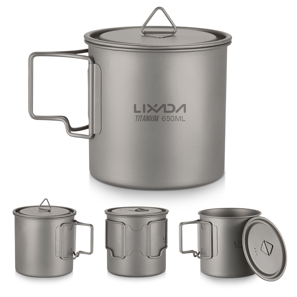 Ultralight Titanium Cup Outdoo - Camping Cooking Mug のレビューと価格