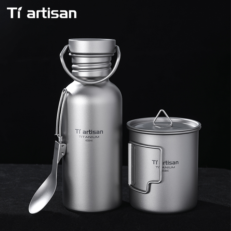 Tiartisan Titanium Cookware 3- - Camping Cooking Mug のレビューと価格