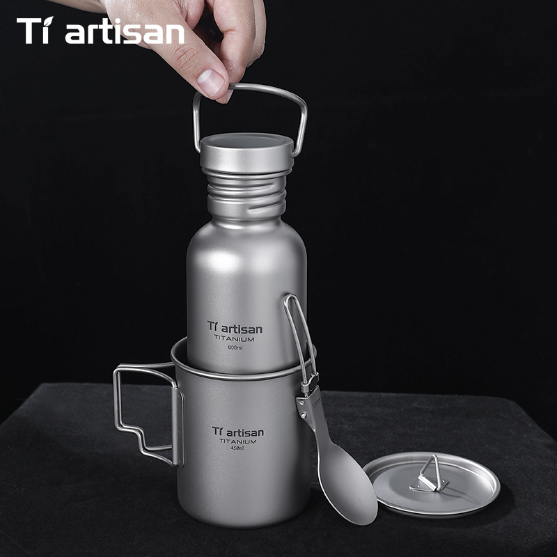 Tiartisan Titanium Cookware 3- - Camping Cooking Mug のレビューと価格