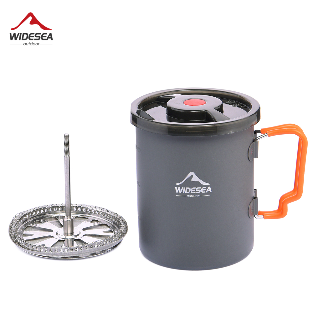 Widesea Camping Coffee Pot wit - Camping Cooking Kit のレビューと価格