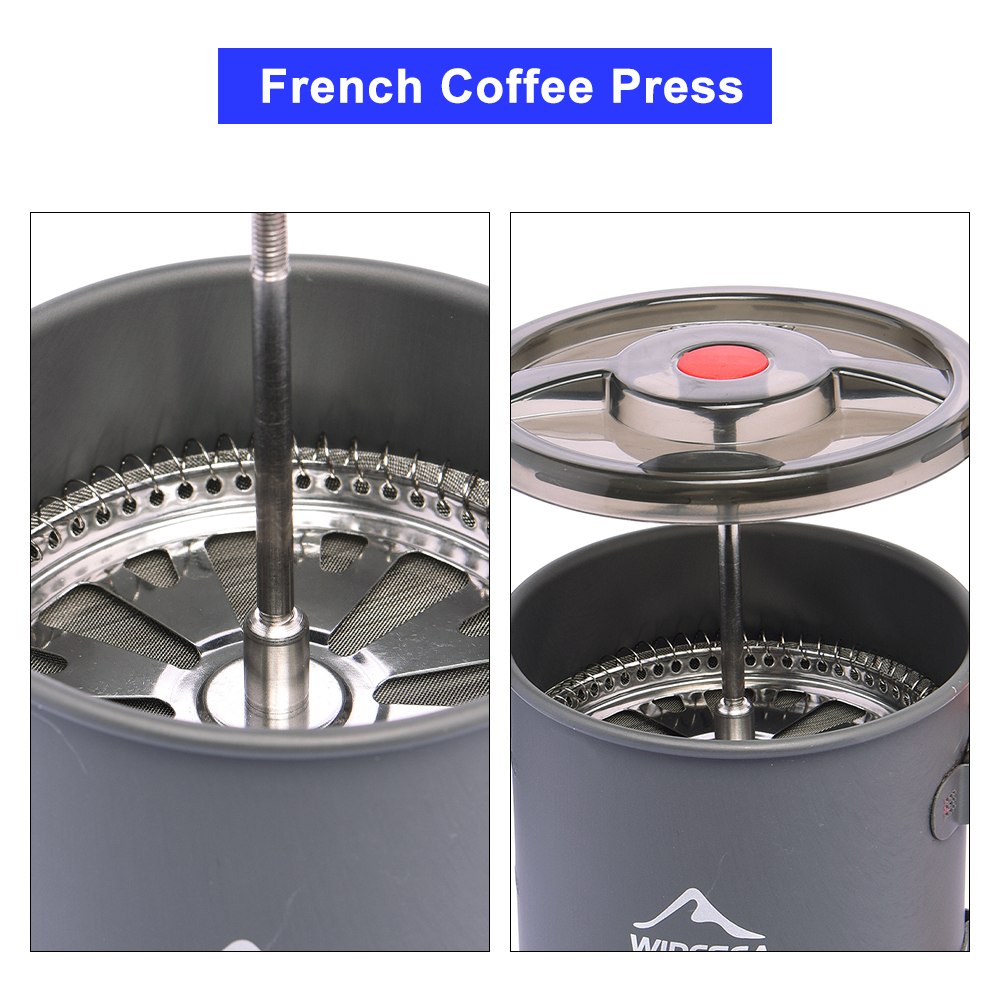 Widesea Camping Coffee Pot wit - Camping Cooking Kit のレビューと価格