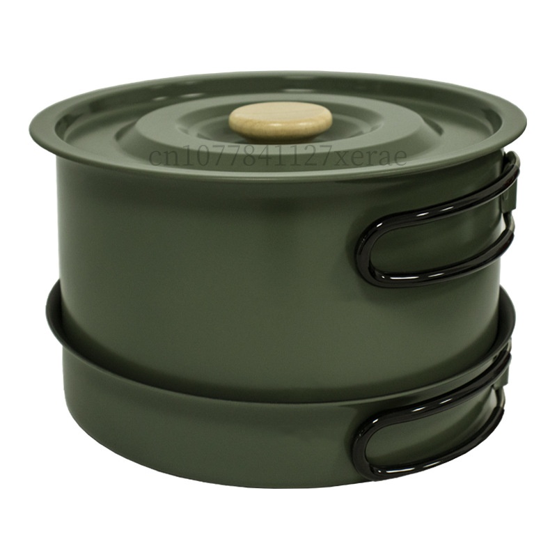 0.9L/1.2L/2.2L/3.5L 4pcs Outdo - Camping Cooking Set Large のレビューと価格