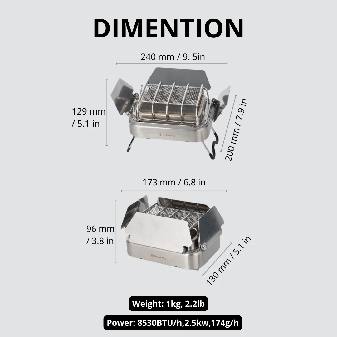 Fire-Maple Sunflower X Gas Cam - Camping Cooking Equipment Gas のレビューと価格