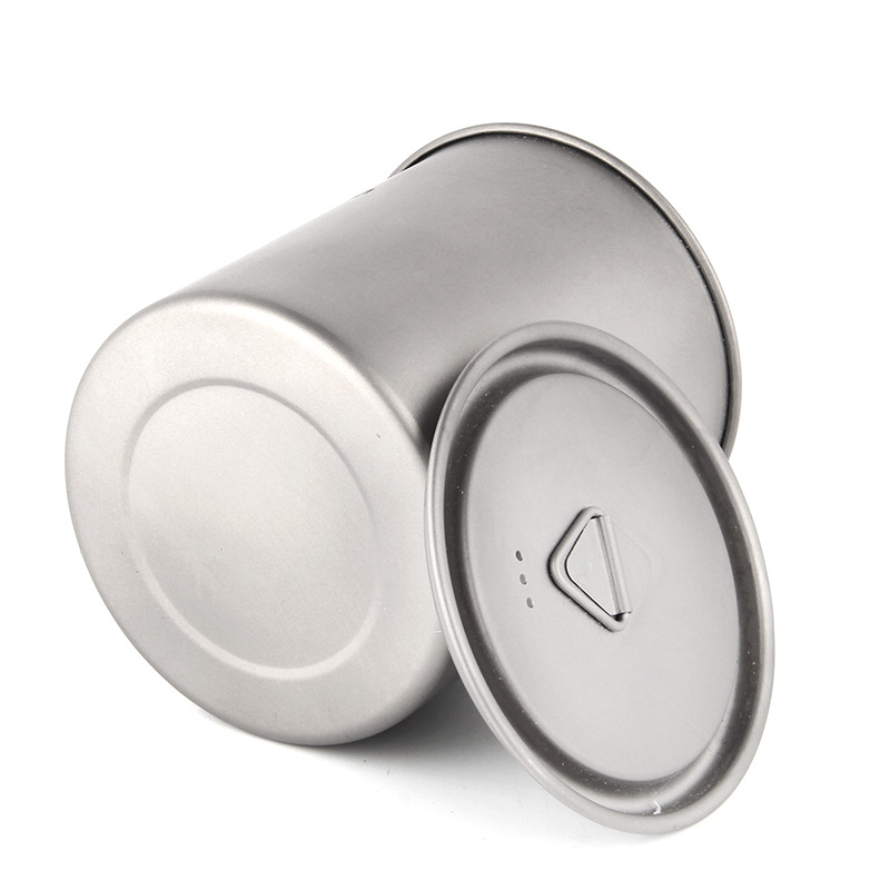 Camping Titanium Cups 450ml 55 - Camping Cooking Mug のレビューと価格