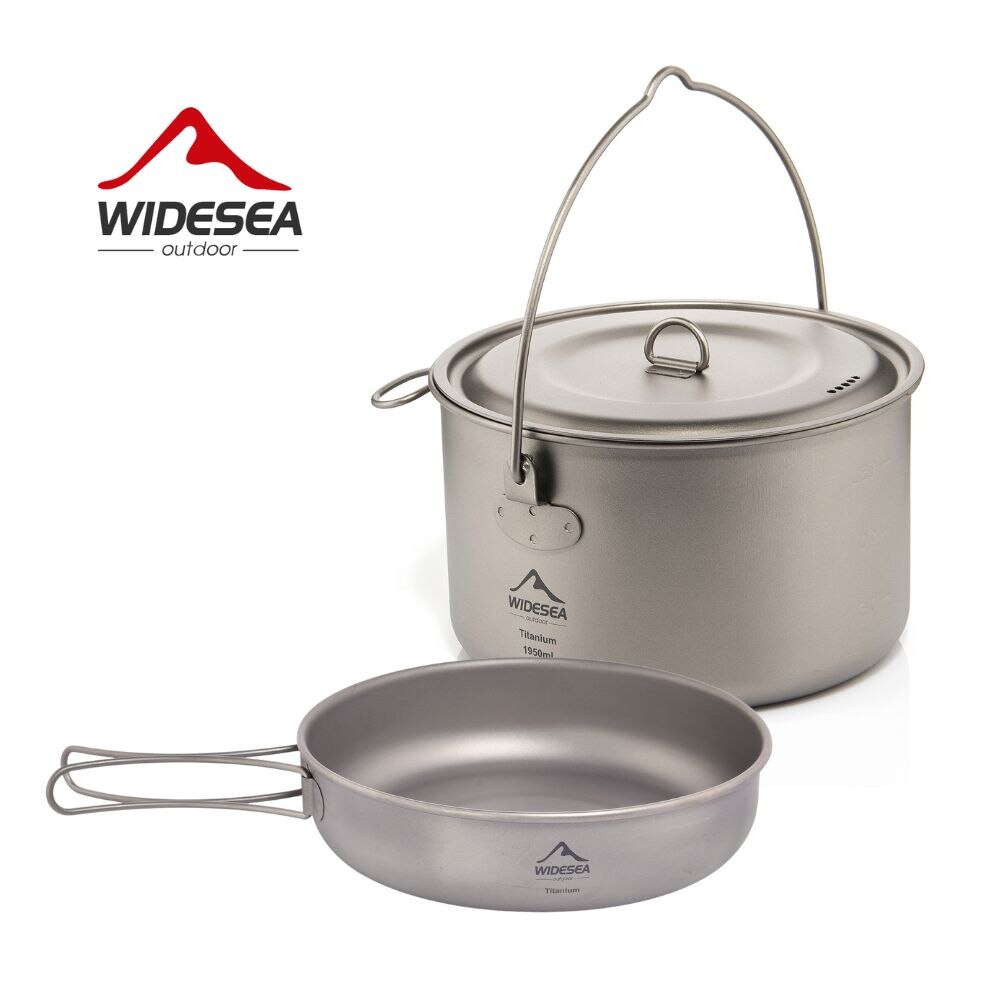 Widesea Camping Tableware Tita - Camping Cooking Set Large のレビューと価格