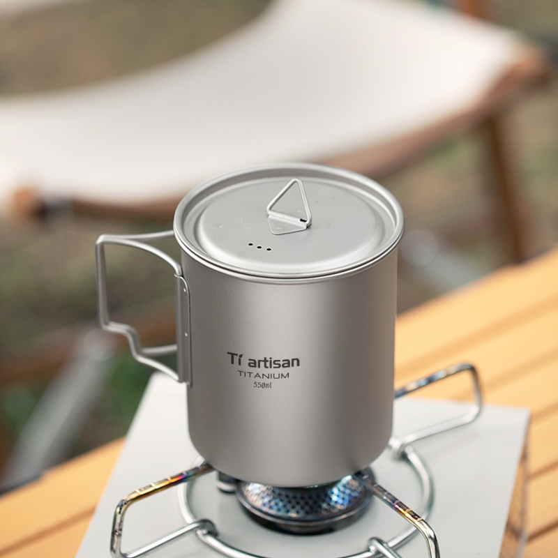Tiartisan Outdoor Titanium Lig - Camping Cooking Mug のレビューと価格
