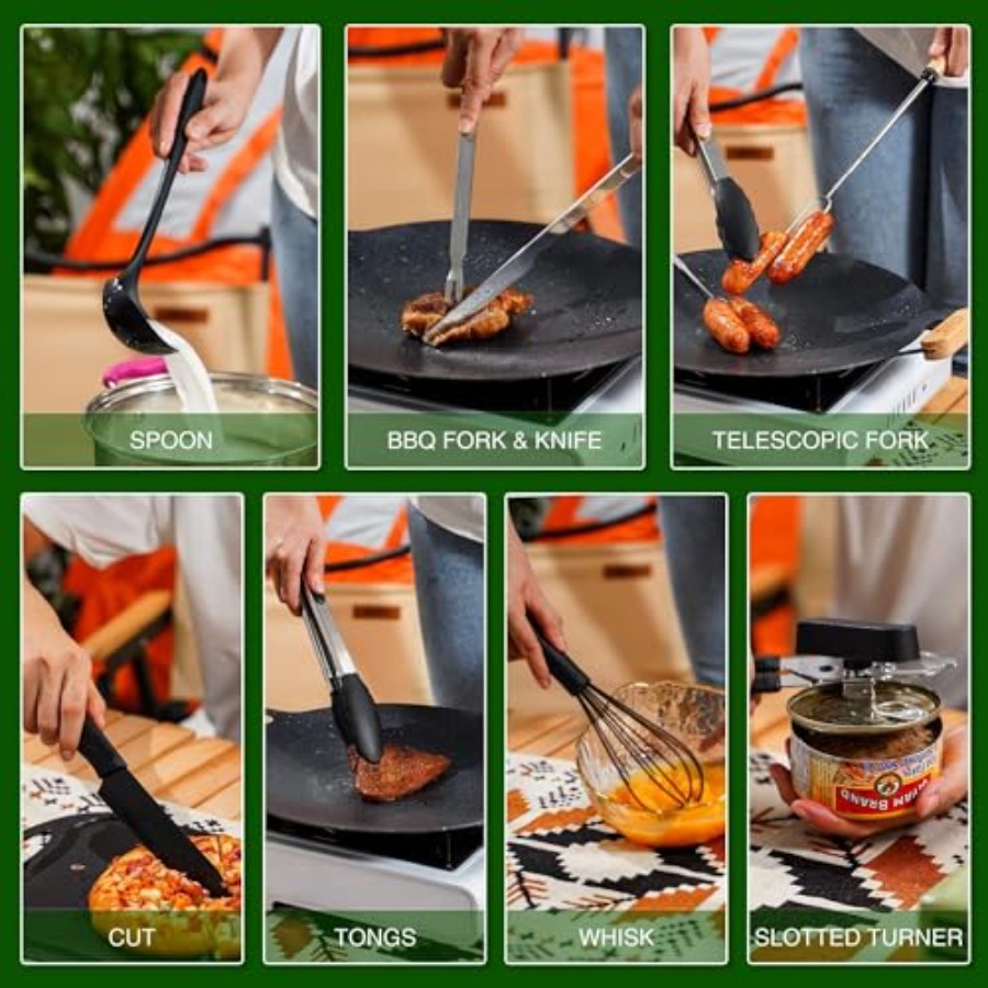 Camping Cooking Essentials Ute - Camping Cooking Essentials Kit のレビューと価格