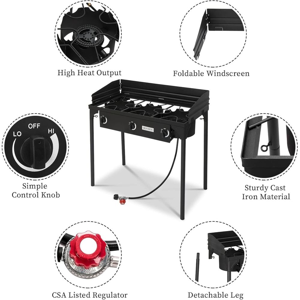 Portable Outdoor Propane Gas S - Camping Cooking List のレビューと価格