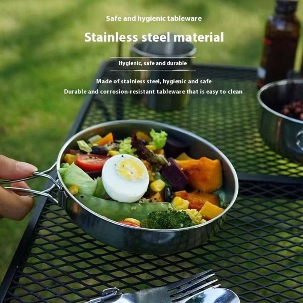 5Pcs 304 Stainless Steel Campi - Camping Cooking Handle のレビューと価格
