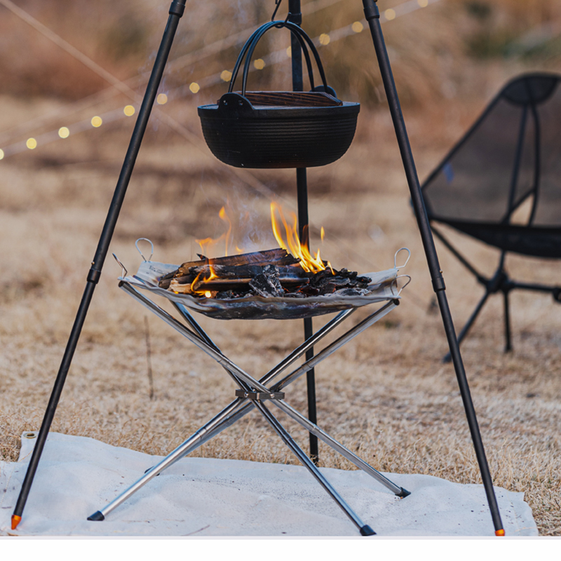 Camping Grills Firewood Stove  - Camping Cooking Multi Tool のレビューと価格