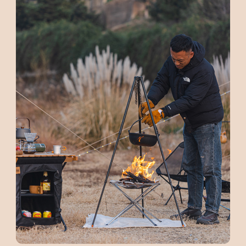 Camping Grills Firewood Stove  - Camping Cooking Multi Tool のレビューと価格