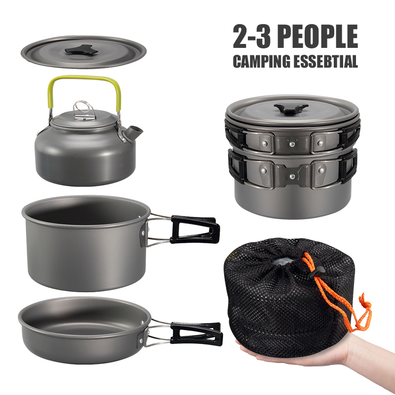 WESTTUNE Camping Cookware Kit  - Camping Cooking Set Large のレビューと価格