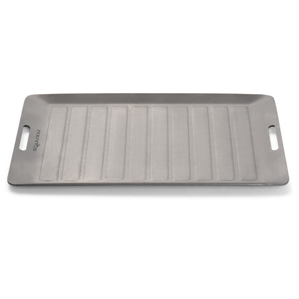 Durable Titanium Camping Grill - Camping Cooking Pan のレビューと価格