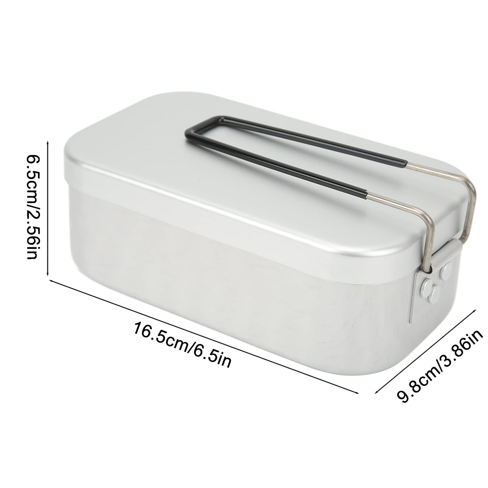 800ML Aluminum Lunch Boxes Out - Camping Cooking Kit のレビューと価格