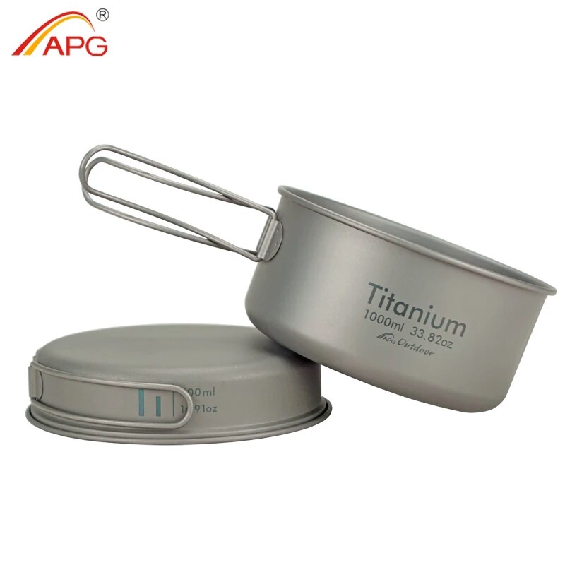 APG Ultralight Titanium Pan Ou - Camping Cooking Mug のレビューと価格
