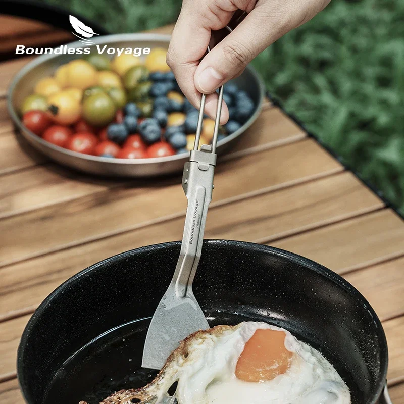 Boundless Voyage Titanium Spat - Camping Cooking Handle のレビューと価格