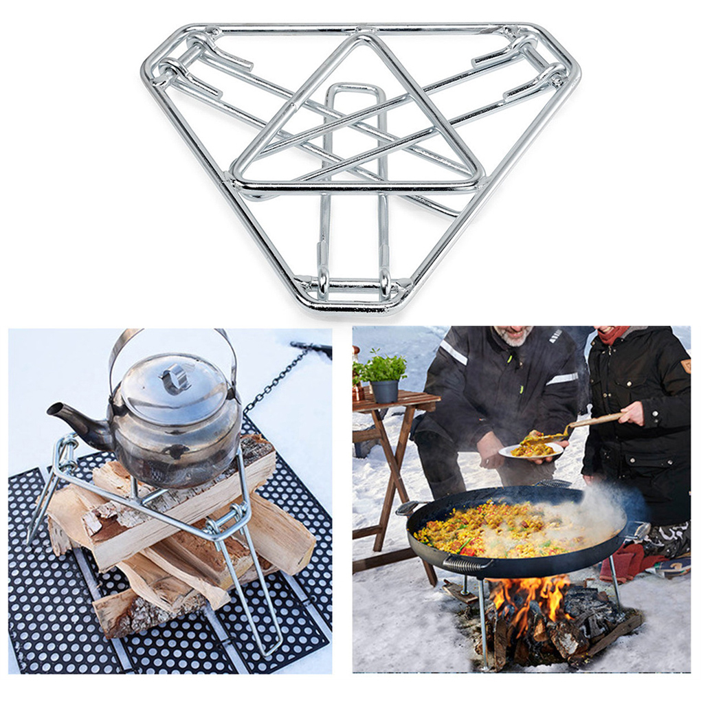 Stainless Steel Campfire Rack  - Camping Cooking Gas Stove のレビューと価格