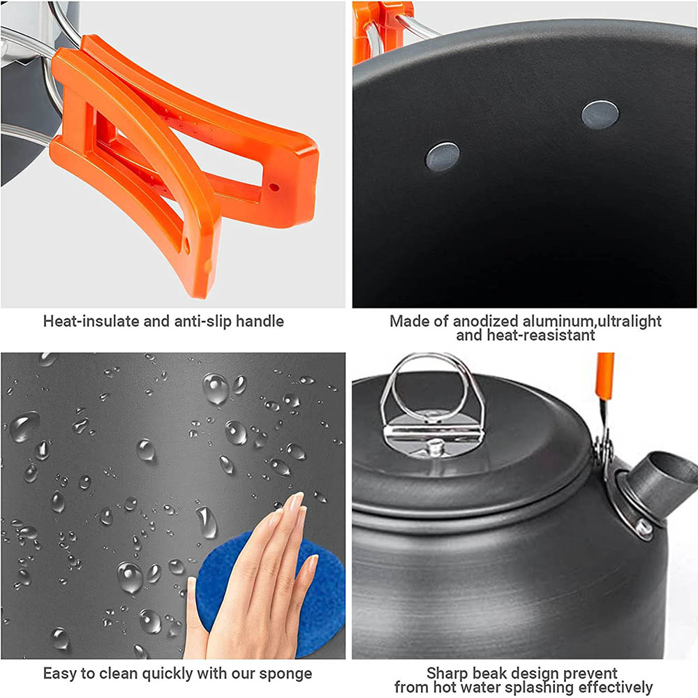 1pcs/1set Camping Cookware Kit - Camping Cooking Mug のレビューと価格