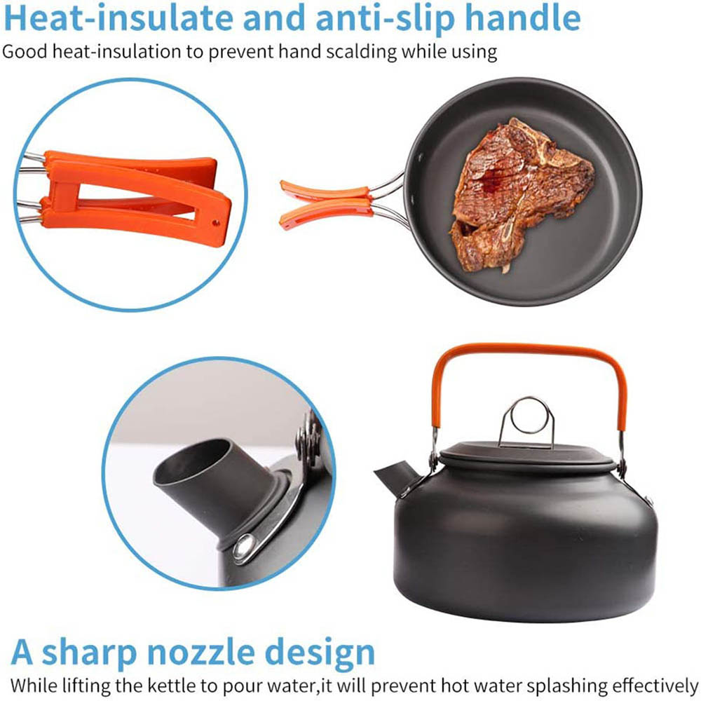 1pcs/1set Camping Cookware Kit - Camping Cooking Mug のレビューと価格