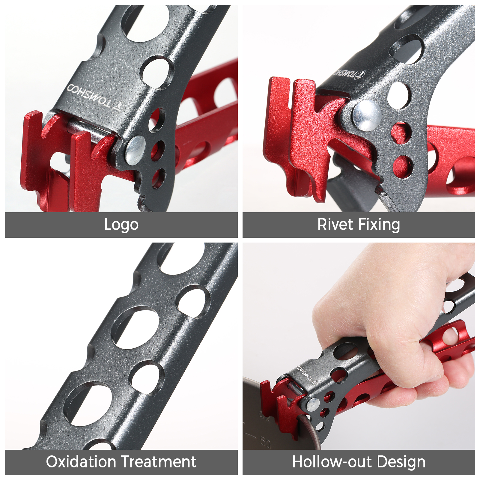 Tomshoo Aluminum Pot Clamp Pan - Camping Cooking Multi Tool のレビューと価格