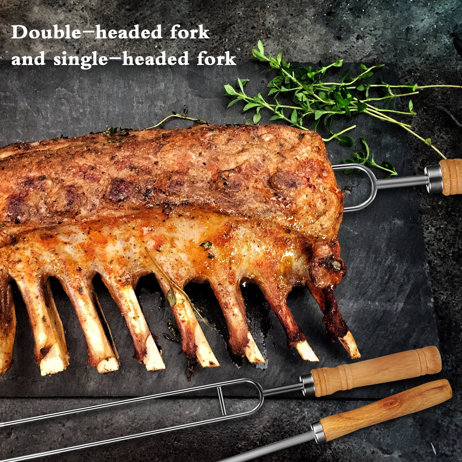 8Pcs Stainless Steel Bbq Skewe - Camping Cooking Tips のレビューと価格