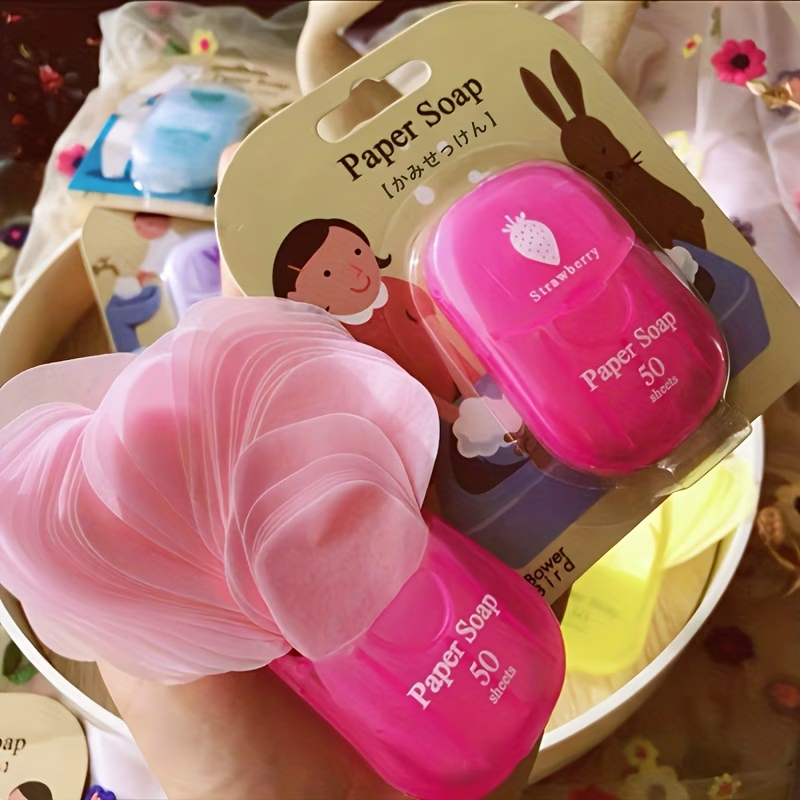 50Pcs Lavender Portable Soap S - Biodegradable Soap Camp のレビューと価格