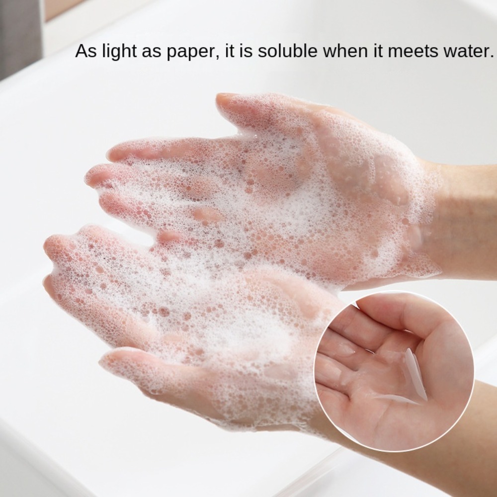 50pcs/box Panda Soap Flakes Fr - Biodegradable Soap Camp のレビューと価格