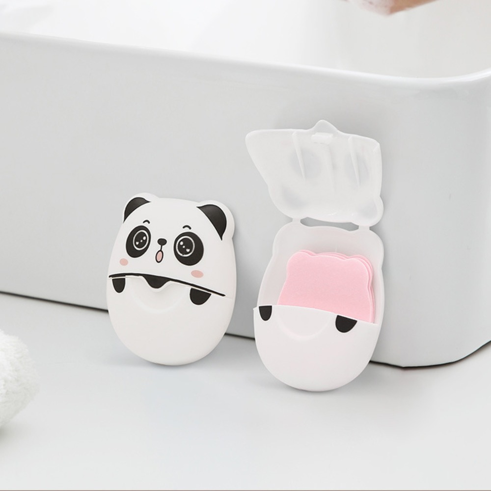 50pcs/box Panda Soap Flakes Fr - Biodegradable Soap Camp のレビューと価格