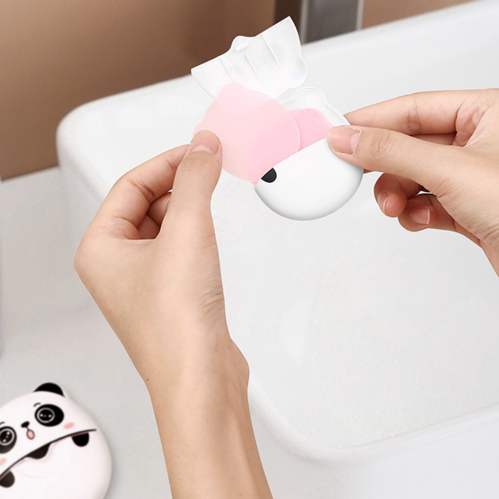 50pcs/box Panda Soap Flakes Fr - Biodegradable Soap Camp のレビューと価格