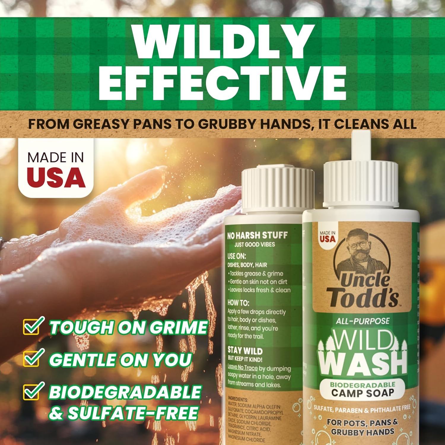 Biodegradable Camping Soap wit - Biodegradable Soap Camp のレビューと価格
