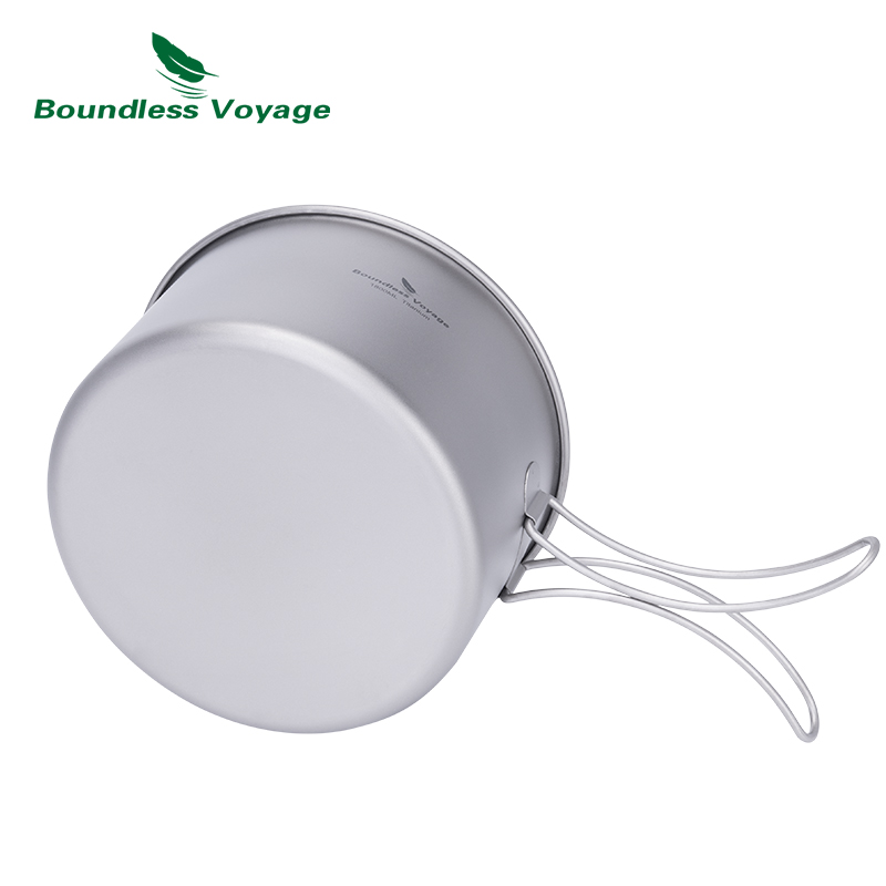 Boundless Voyage Titanium Pot  - Camping Cooking Set Large のレビューと価格